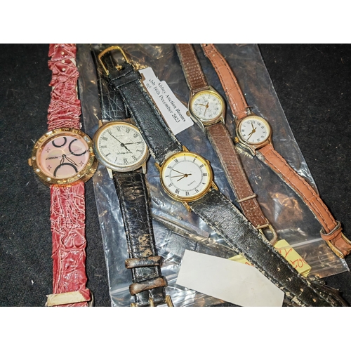 314 - 5 Quartz Watches All Working