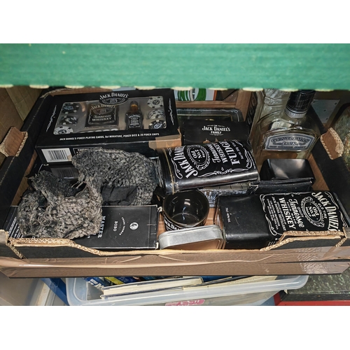 33 - Box Of Jack Daniels Memorabilia