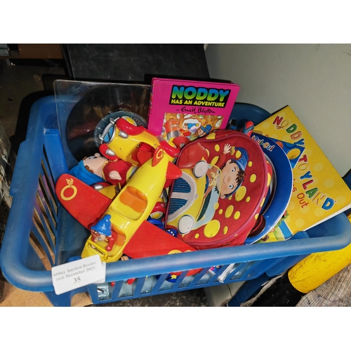 35 - Box Of Noddy Items