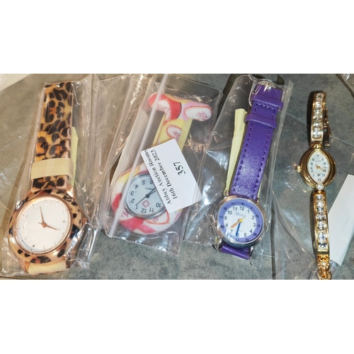357 - 4 Ladies Watches