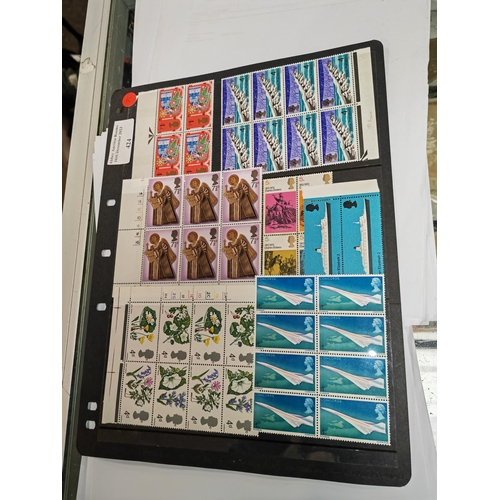 425 - Block Of Gb 1960'S Stamps