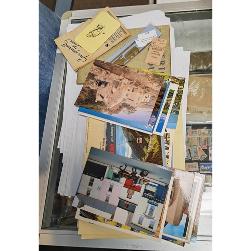 428 - Selection Of Train Postcards One Book And Train Book Mark