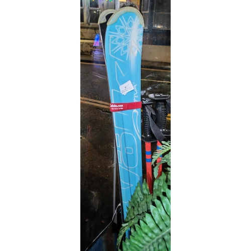 46 - Pair Of Ski'S And Salomon Poles