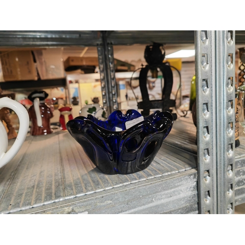460 - Bristol Blue Bowl