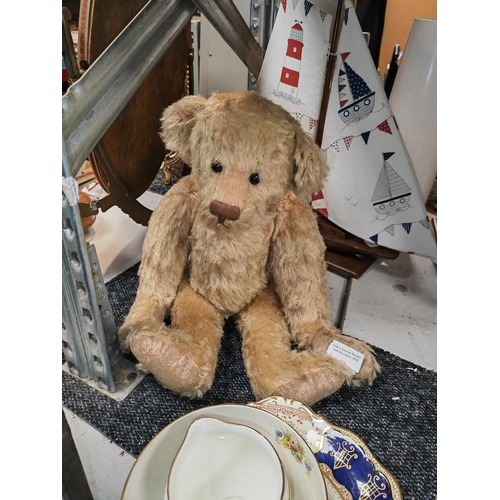467 - Hand Made Large Jointed Ashton Drake Galleries Teddy 1999