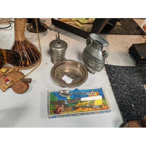474 - Wine Bottle Coaster And Others