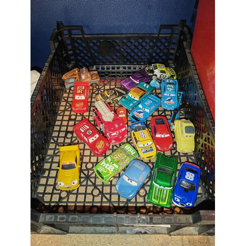 640 - Tray Of 'Cars The Movie' Vehicles