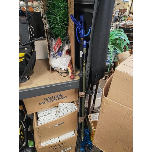 93 - 2 Fishing Rod Stands