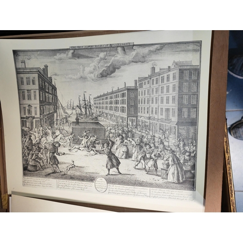 16 - Portfolio Of London Engravings Not Complete