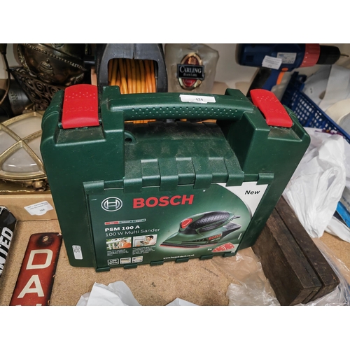 171 - Bosch Electric Sander In Case