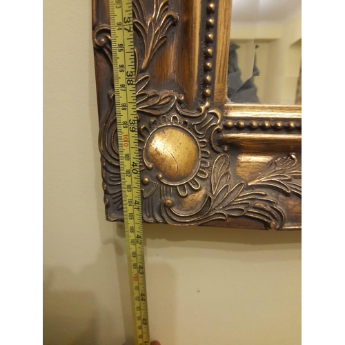 752 - Large Gilt Framed Mirror