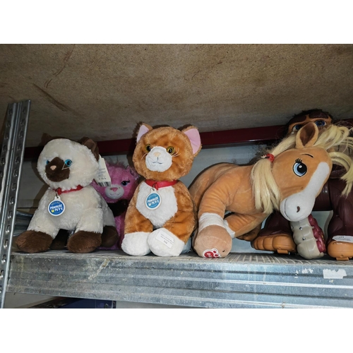 116 - 4 Build-A-Bear Soft Toys