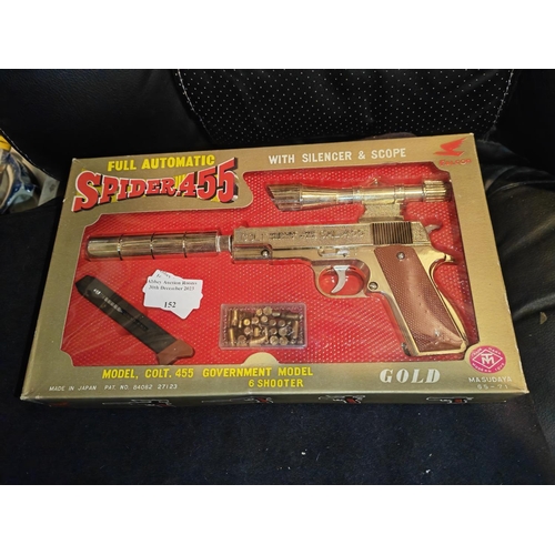 152 - Boxed Falcon Spider 455 Gun Set From 70'S