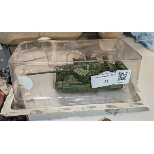 331 - Diecast Military American Tank In Packaging