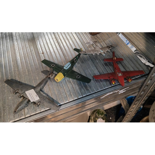 390 - 4 Dinky War Planes