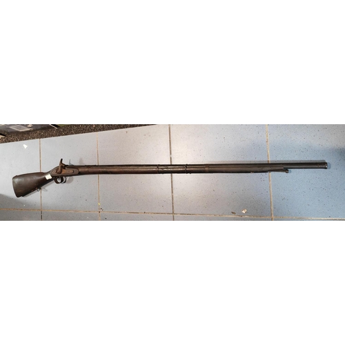 419 - Wall Hanger Replica Musket Gun