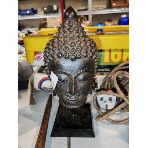 425 - Metal Buddha Head