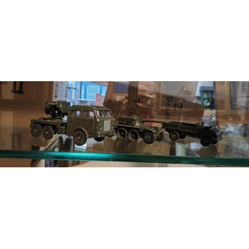 460 - 3 French Dinky Army Vehicles