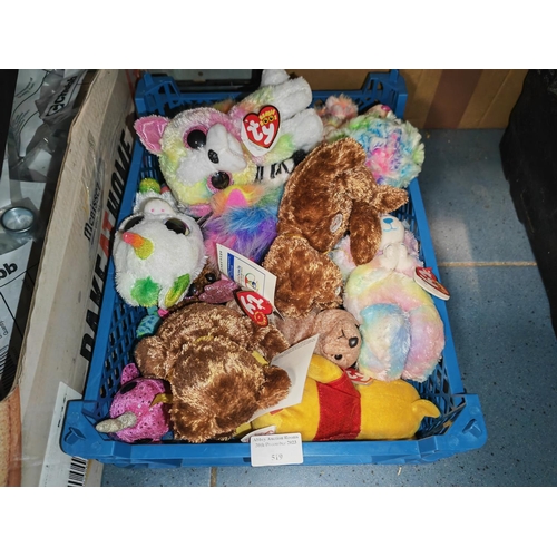 519 - Box Of Ty Bears