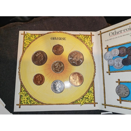 170 - United Kingdom 1987  Brilliant Uncirculated Coin Collection