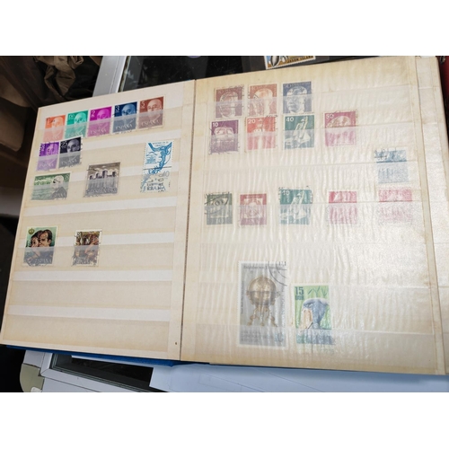 282 - 2 Albums Of World Stamps One Album Half Full