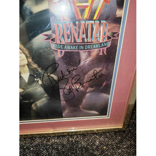 294 - Framed Pat Benatar Photo With Genuine Signature