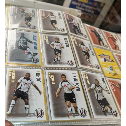 470 - Shoot Out Football Trading Card Album 2006-07, 331 Cards Out Of 360, All Cards Different