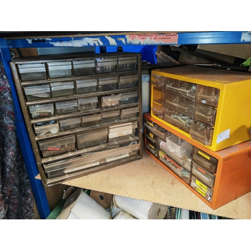 15 - 3 Storage Boxes With Screws, Nuts, Bolt Etc