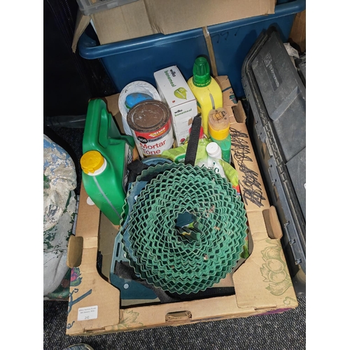 242 - Box Of Gardening Items