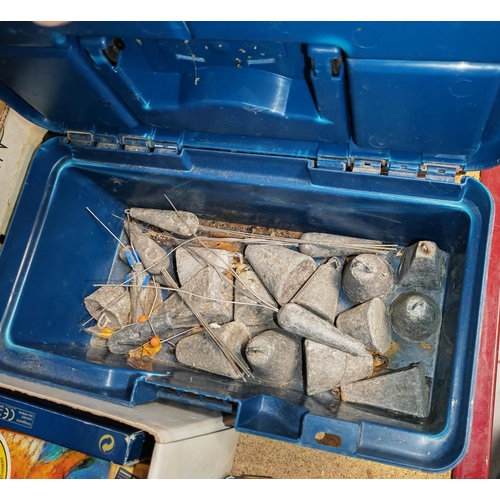 271 - Box Of Lead Boat Fishing Weights