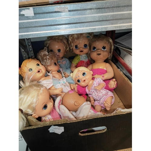 273 - Box Of Wide Eyed Dolls