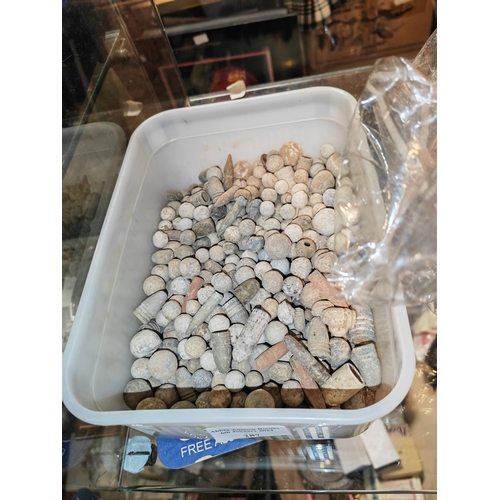 287 - Small Tub Of Metal Detecting Finds Including Musket Balls And Bullet Tips