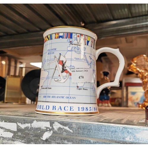 470 - Whitbread Round The World Race 1985-86 Commemorative Mug