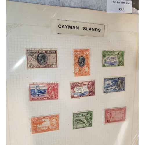 566 - George V Caymen Island Stamps