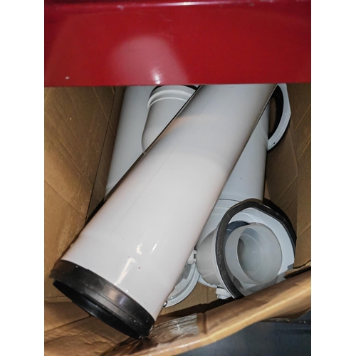 672 - Two Trade Boxes Of Worcester Bosch Flues