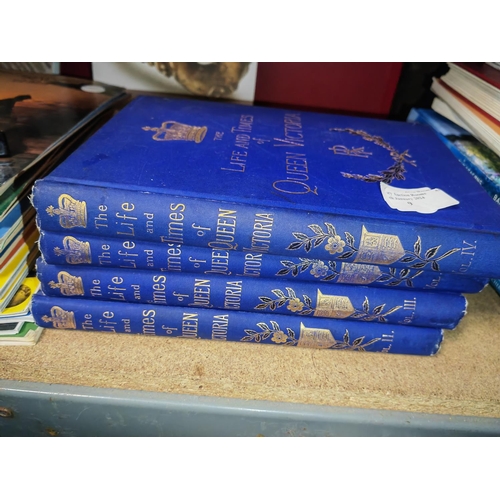 9 - Set Of 4 Limited Edition The Life And Times Of Queen Victoria Books