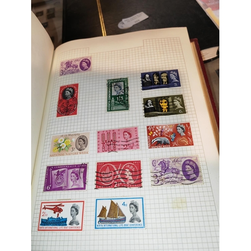 558 - Red Album Of Stamps