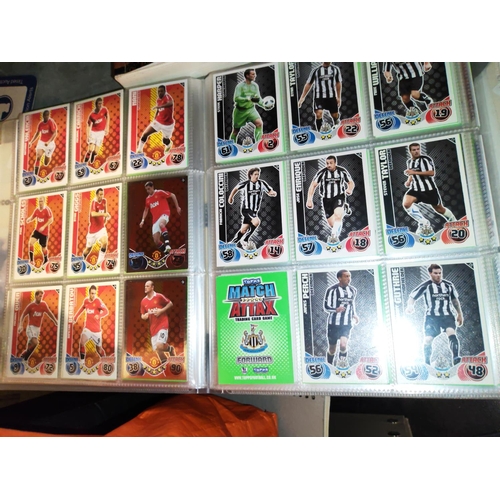 567 - Topps Match Attax Football Trading Cards Album 2010-11, Base Set 329 Out Of 360, Plus 88 Others, All... 