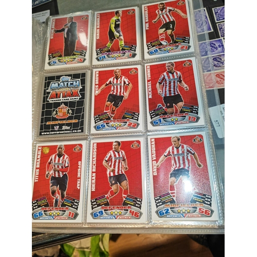 576 - Topps Match Attax Football Trading  Cards Album 2011-12, Base Set 313 Out Of 360 Plus Others, All  C... 