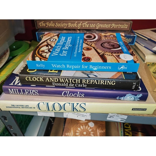 1 - Selection Of Books On Watch Repairing