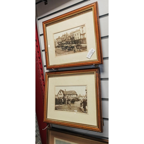 101 - 2 Small Framed Photo'S One Of Sandwich Other Maidstone