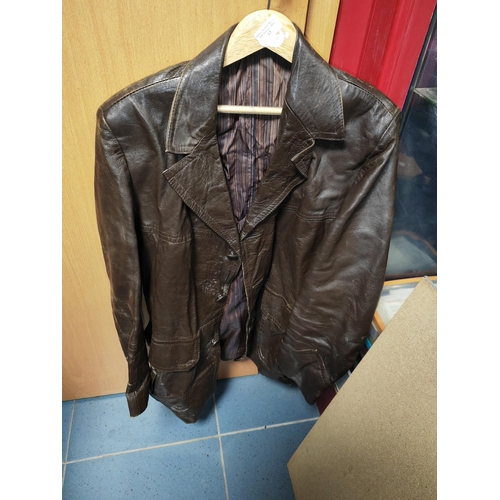 13 - Gents 1970'S Leather Coat The Sweeney Style