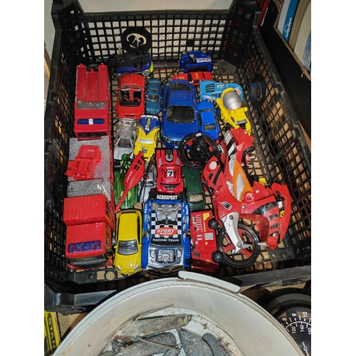 170 - Tray Of Toy Cars