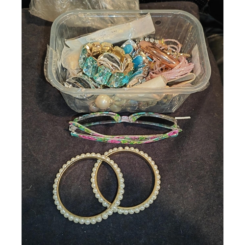 265 - Box Of Costume Jewellery And Others