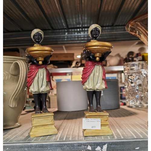 453 - Pair Of Blackmore Style Figurines