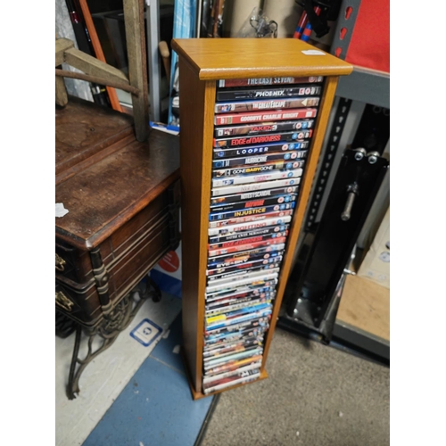 51 - 50 Dvd'S In Dvd Stand