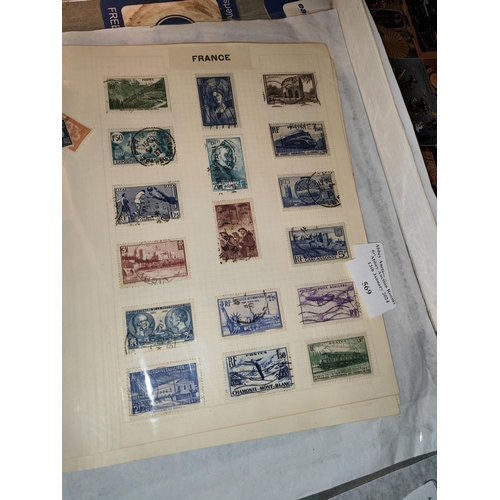 569 - 3 Pages Of French Stamps