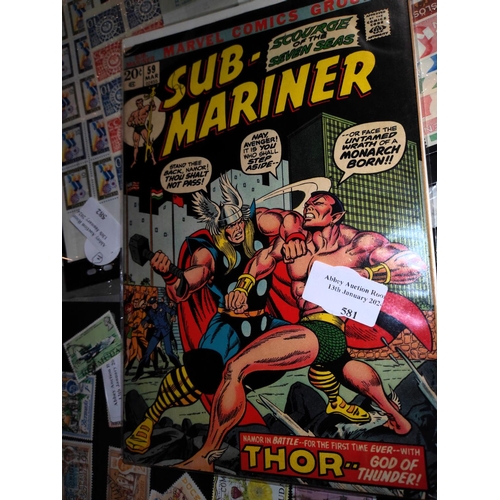 581 - Usa Copy Of 1979 Sub-Mariner Sp Comic