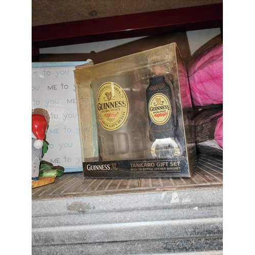 593 - Boxed Guinness Tankard And Bottle Opener