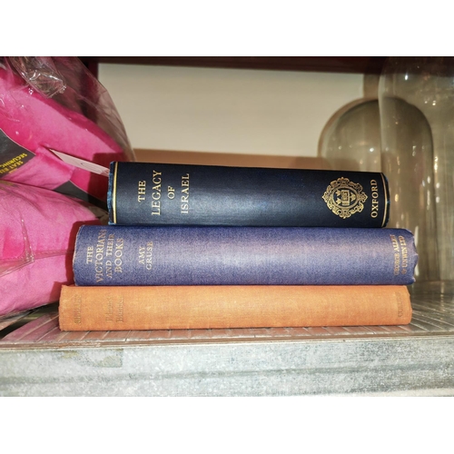 595 - 3 Books With Marlborough Grammar School Embossed In Gold To Covers, C1944, With Prize Certificates I... 